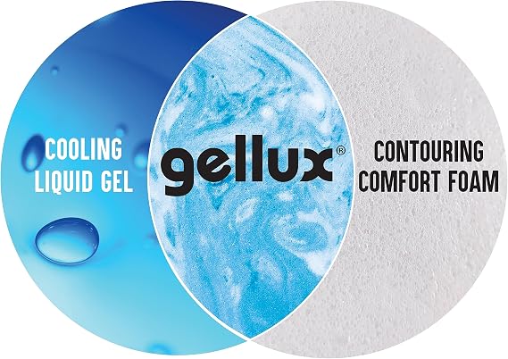Boyd Sleep 3 Twin Gel Lux Memory Foam Mattress Topper: Contouring Comfort, Pressure Relief Zones, Cooling Gel Infusion, Air Flow Tech, Medium Firm Support, CertiPUR-US Certified
