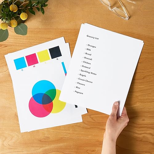 Miniatura 4 de Yaxa Basics - Papel para impresora y copiadora multifunción, 20 lb, 8.5 x 11 pulgadas, 8 resmas (4,000 hojas), 92 brillo, blanco