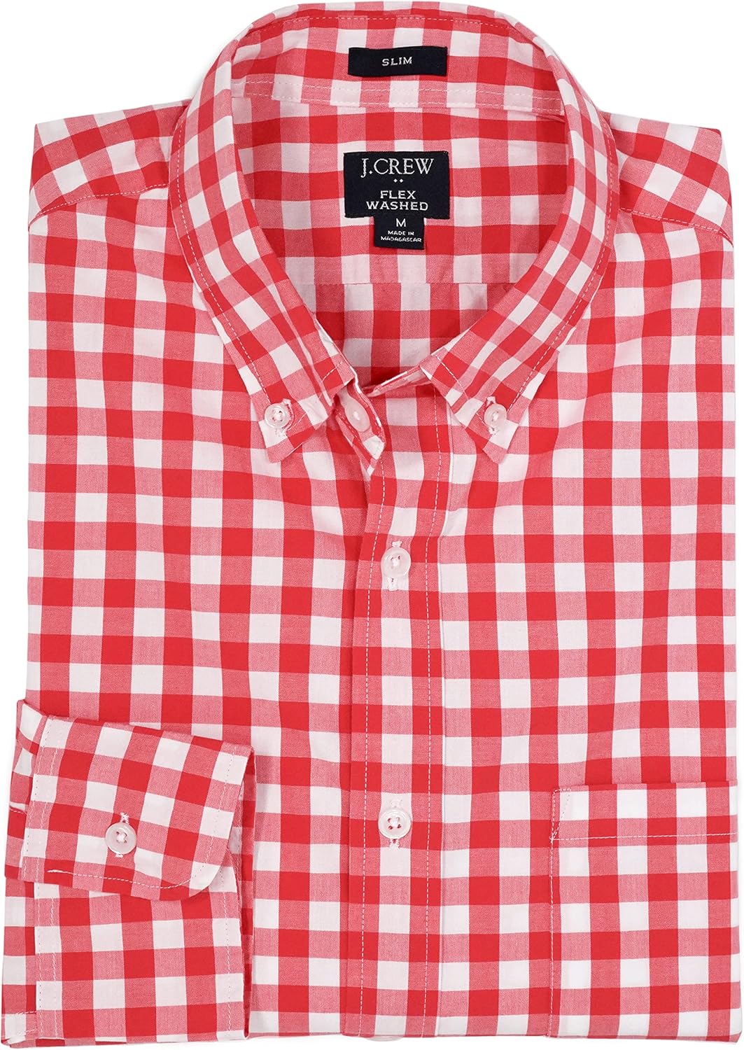 Mercantile Men's Slim-fit Gingham Shirt Zimbabwe Ubuy