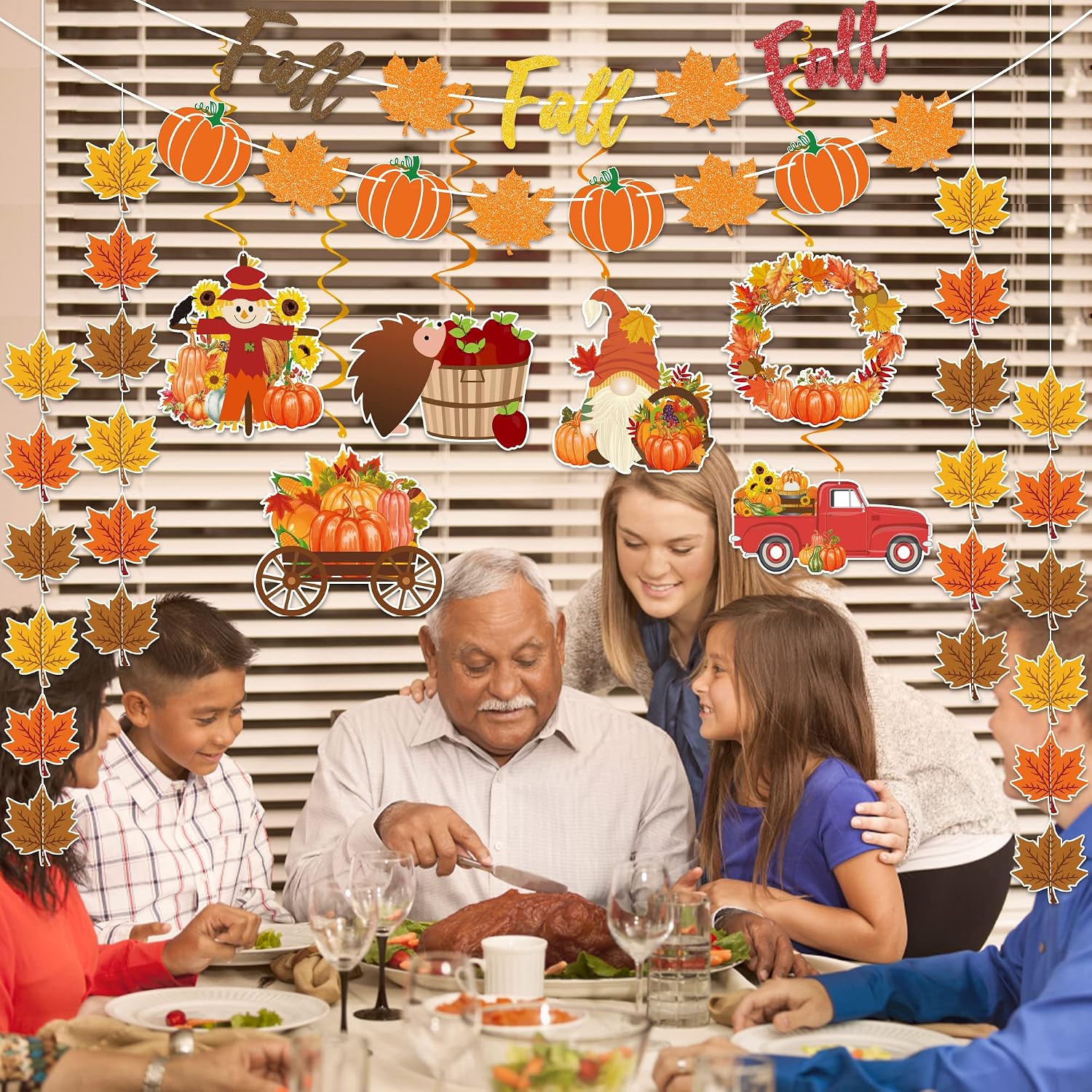 Fall Party Decorations Supplies - NO DIY,Fall Decorations for Home Office