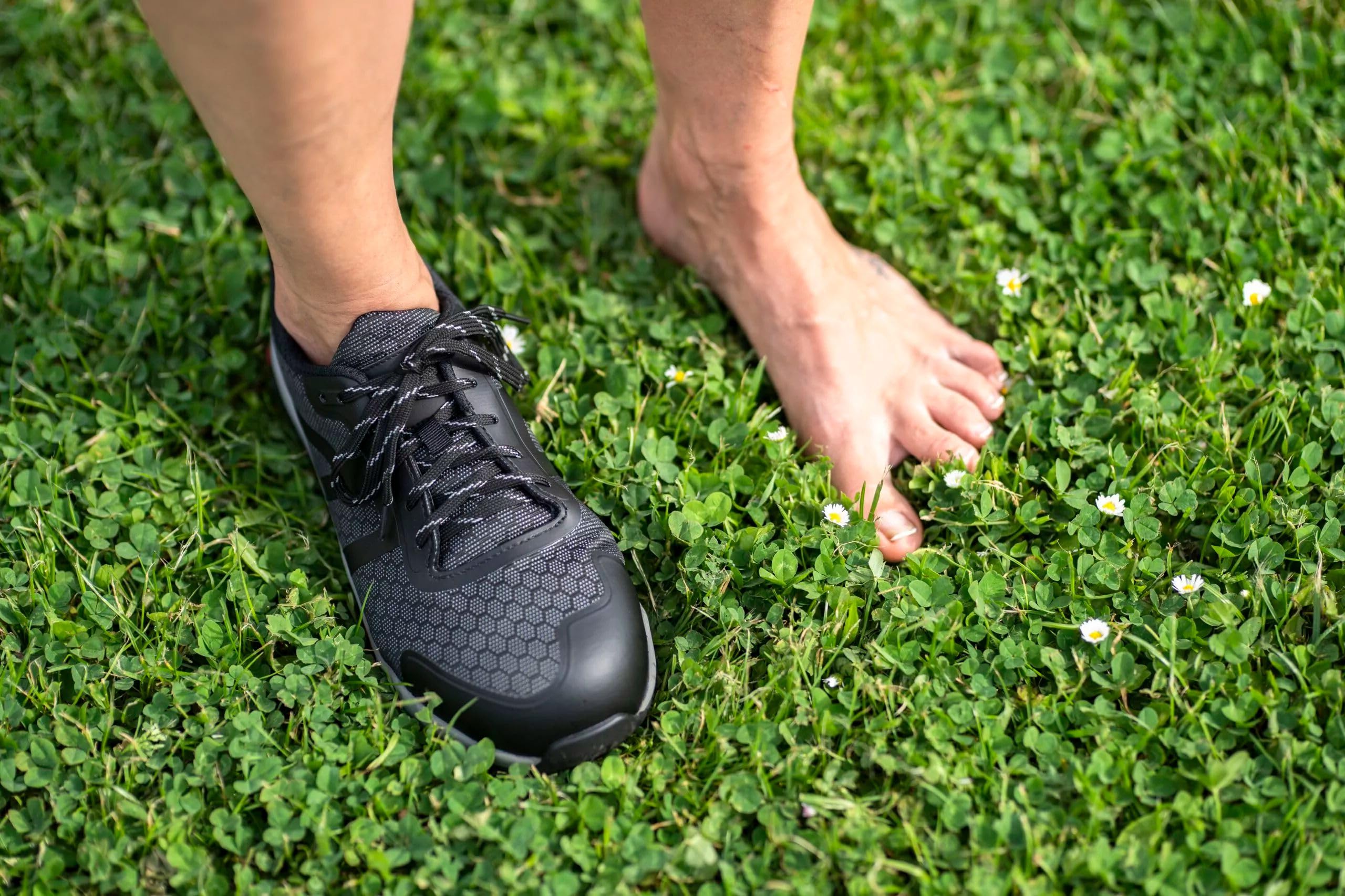 Barfuß Sicherheitshalbschuhe S3S mit Aluminium Schutzkappe, rutschfest wasserabweisend & durchtrittssicher - ESD-Zertifiziert