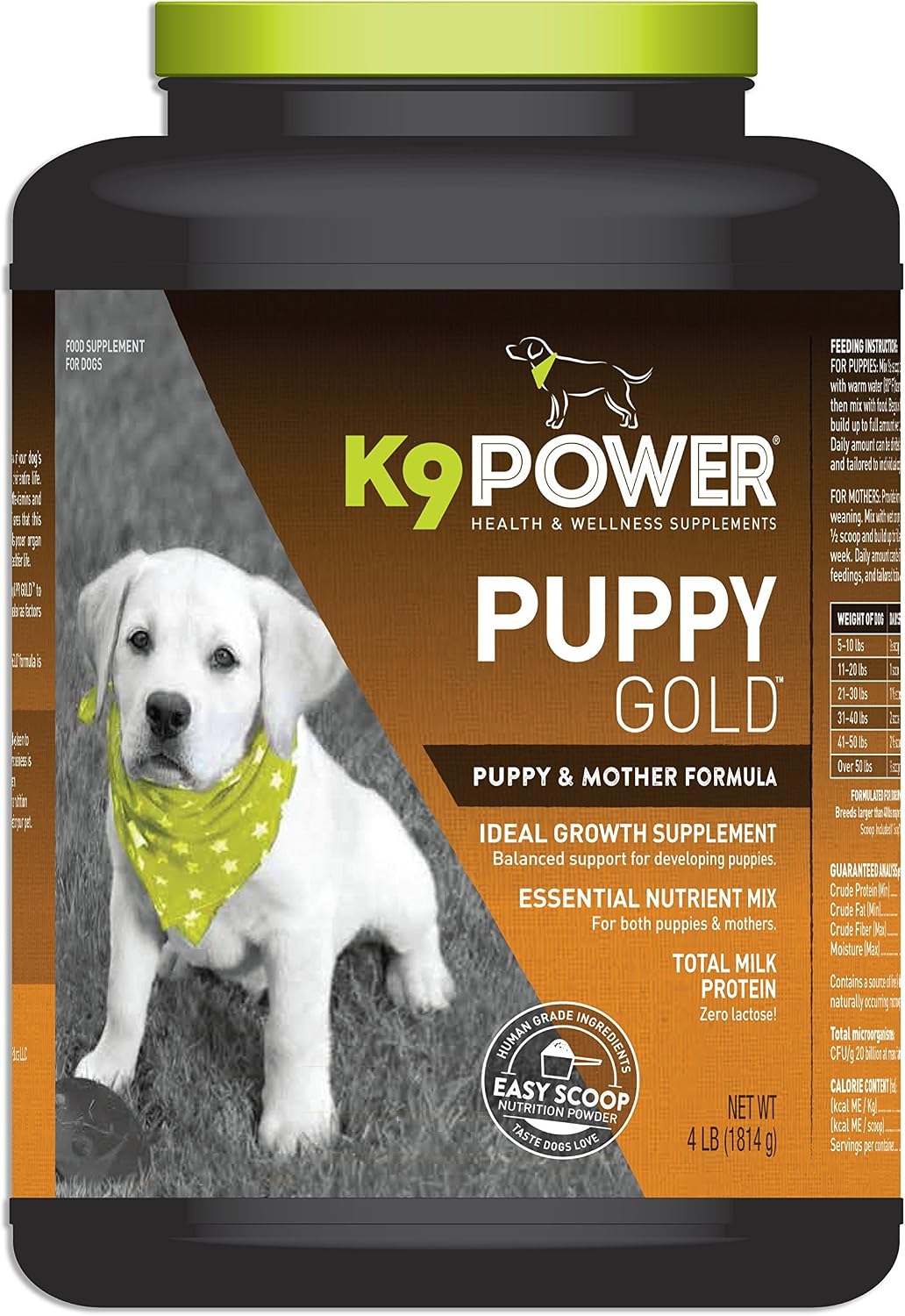 K9-Power - 'Puppy Gold' Growing Puppy Nutrition Formula