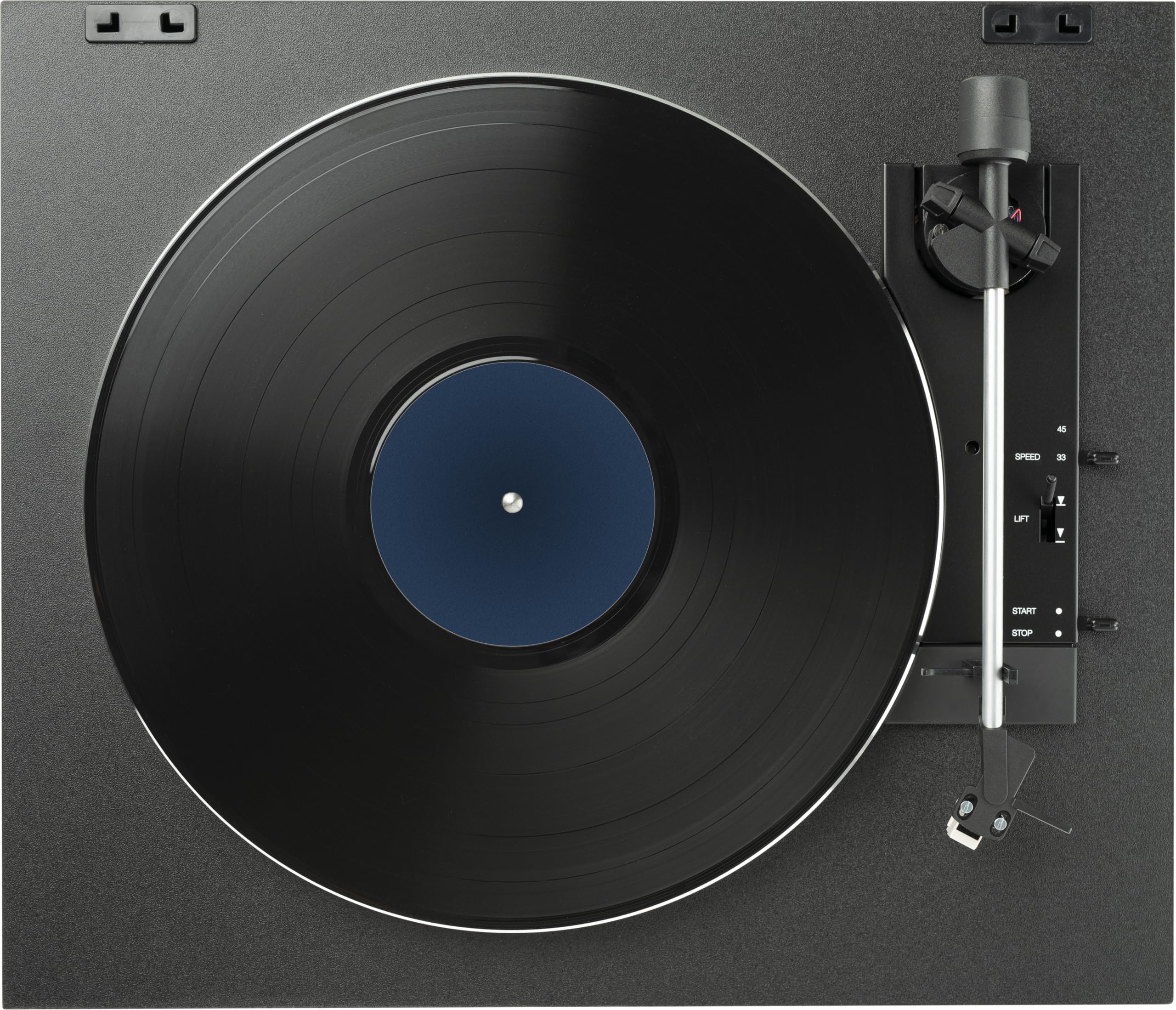 Audio F100P, w pełni automatyczny gramofon klasy podstawowej z AT3600L, w zestawie wstępny poziom Phono, czarny