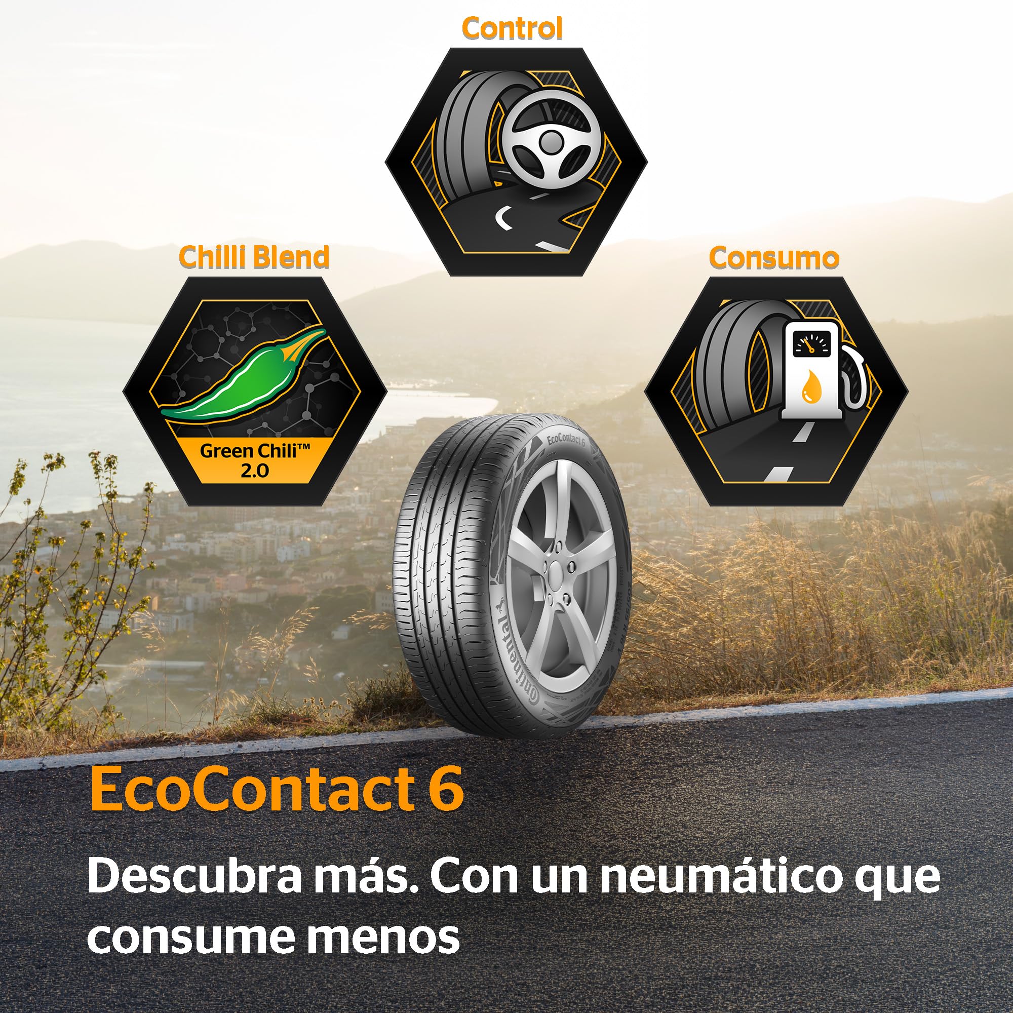 CONTINENTAL - SportContact 7-235/35 ZR 19-91Y/D/A/72dB - Neumáticos de verano