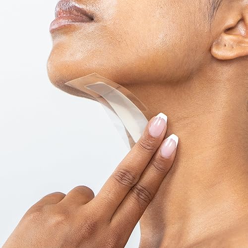 Miniatura 5 de Parissa Kit de tiras de cera facial y labios para depilación facial, kit de depilación en casa con pequeñas tiras de cera listas para usar, aceite