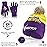 Ultra Game NFL Official Youth Super Soft Winter Beanie Knit Hat with Extra Warm Touch Screen Gloves, Minnesota Vikings, Team Color 2, 1SIZE