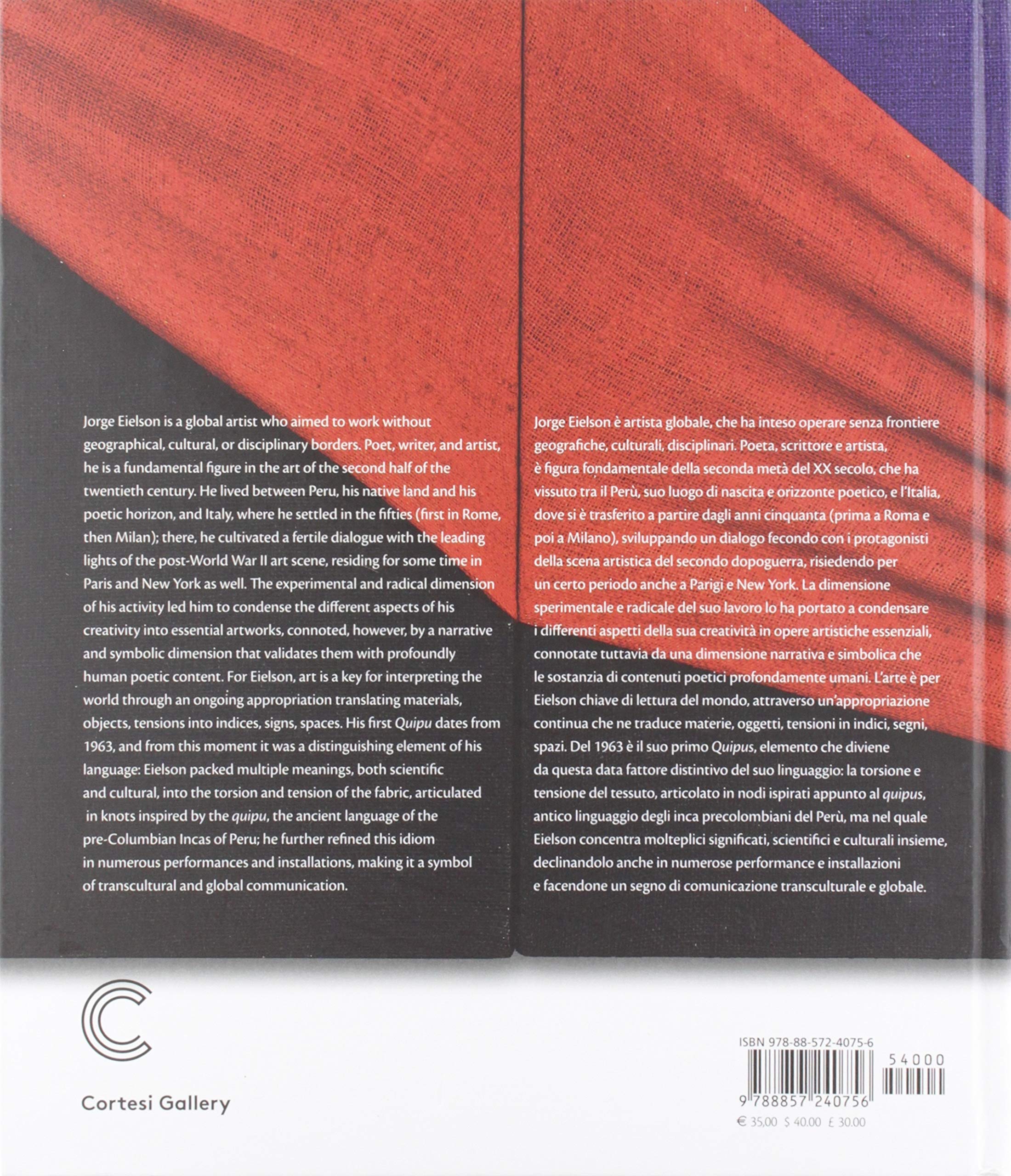 Jorge Eielson. Matter, sign, space. Ediz. italiana e inglese (Cataloghi)