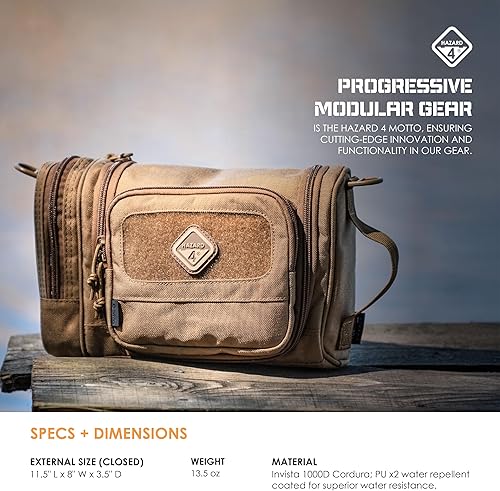 Miniatura 6 de ReveilleTM Hazard 4R Bolsa resistente para equipo de aseo y elementos de tocador