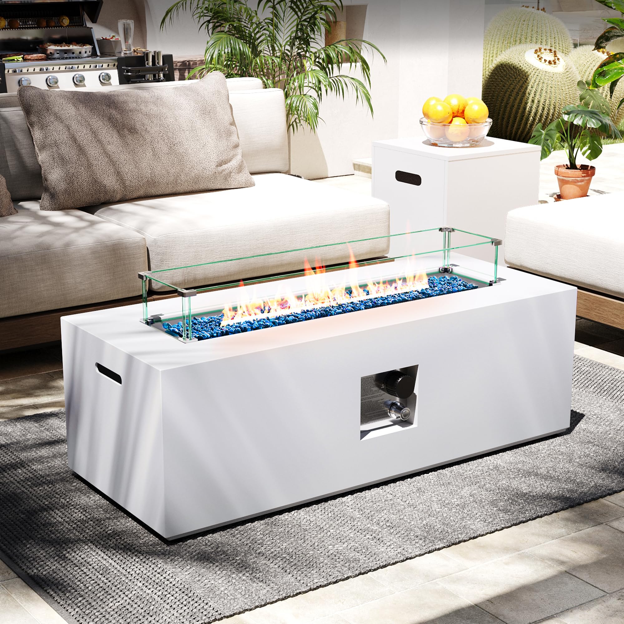 UPHA 42-inch Fire Pit Table
