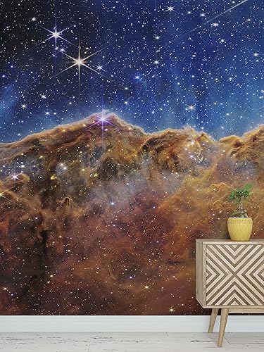 Miniatura 3 de Cosmic Cliffs Carina Nebulosa Foto (NIRCam Image) NASA. Mural de pared espacial de nebulosa galaxia  Papel tapiz despegar y pegar. #6421 (9 pies de
