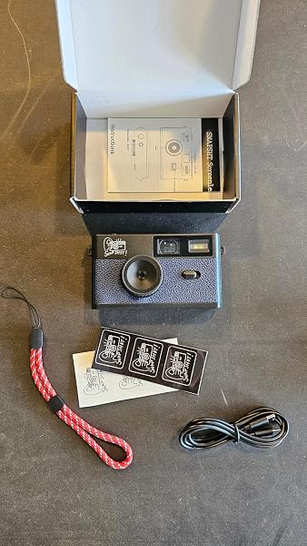 SNPSHT Screen-Free Digital Camera – Simple Point & Shoot Camera, No Screen, Easy to Use Camera, Replace Disposable with Reusable (Black) - 5