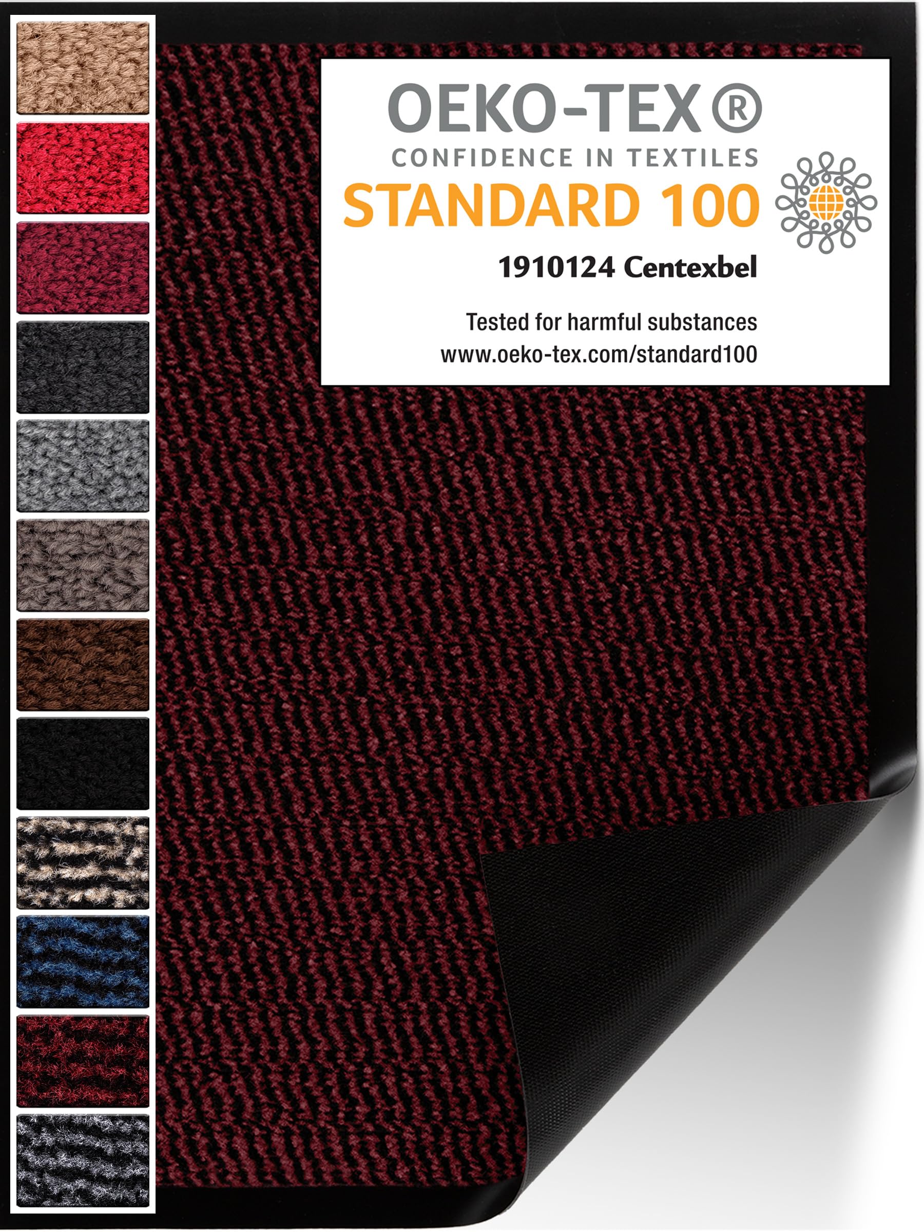 Tapis Entree Grand Format DIUJHUUY 2 Pièces Paillasson, Tapis De