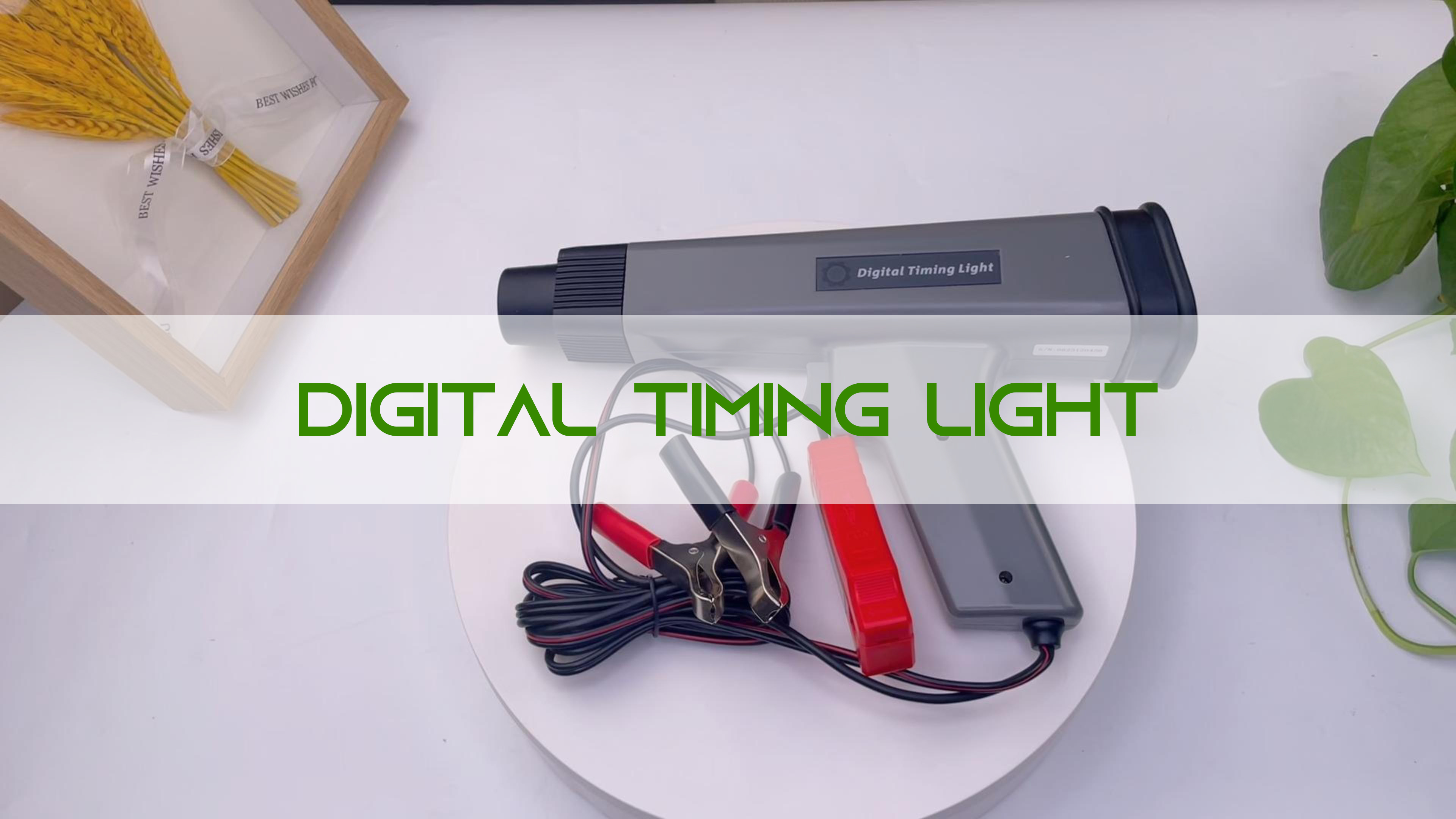 Luce Di Temporizzazione Digitale 12V Per Auto - Con Display LED Per Regolare Accensione Motore