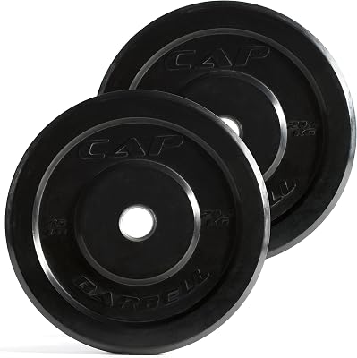 CAP Barbell Premium Bumper Plate Set