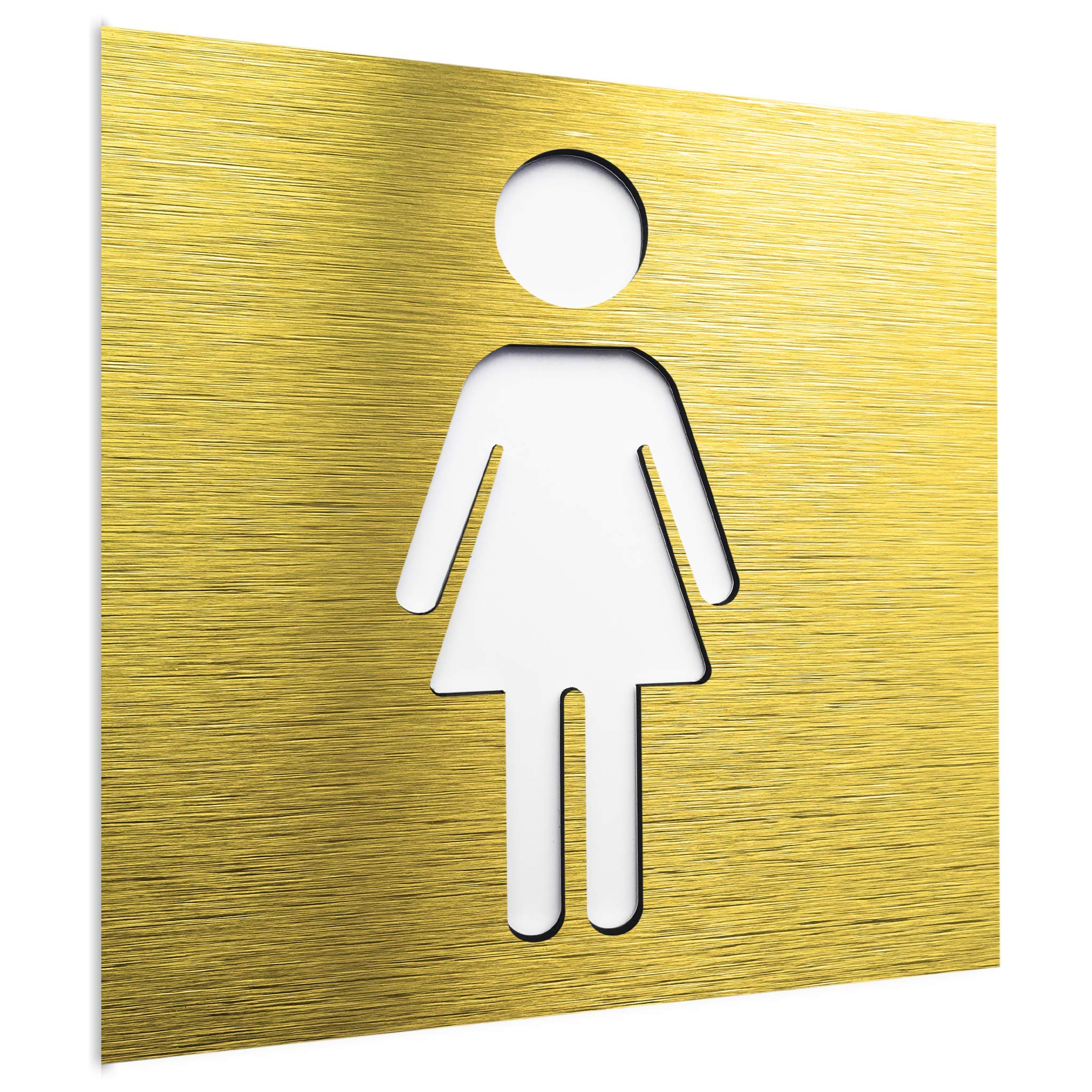 Buy Unisex WC Bathroom Door Sign Restroom Wall / Door Symbol All