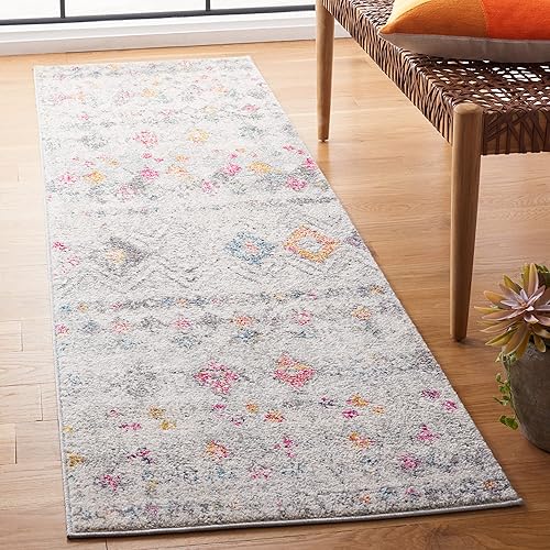 Miniatura 26 de SAFAVIEH Madison Collection - Alfombra extragrande de 12 x 15 pies, diseño marroquí bohemio envejecido, no desprende pelusa y de fácil cuidado,