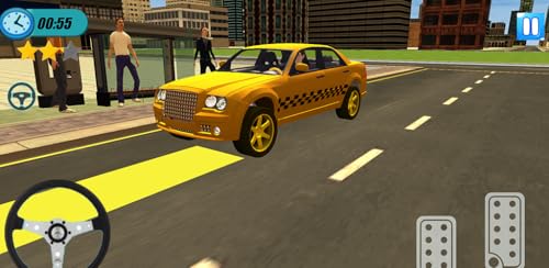 Real Taxi Driving Simulation Game