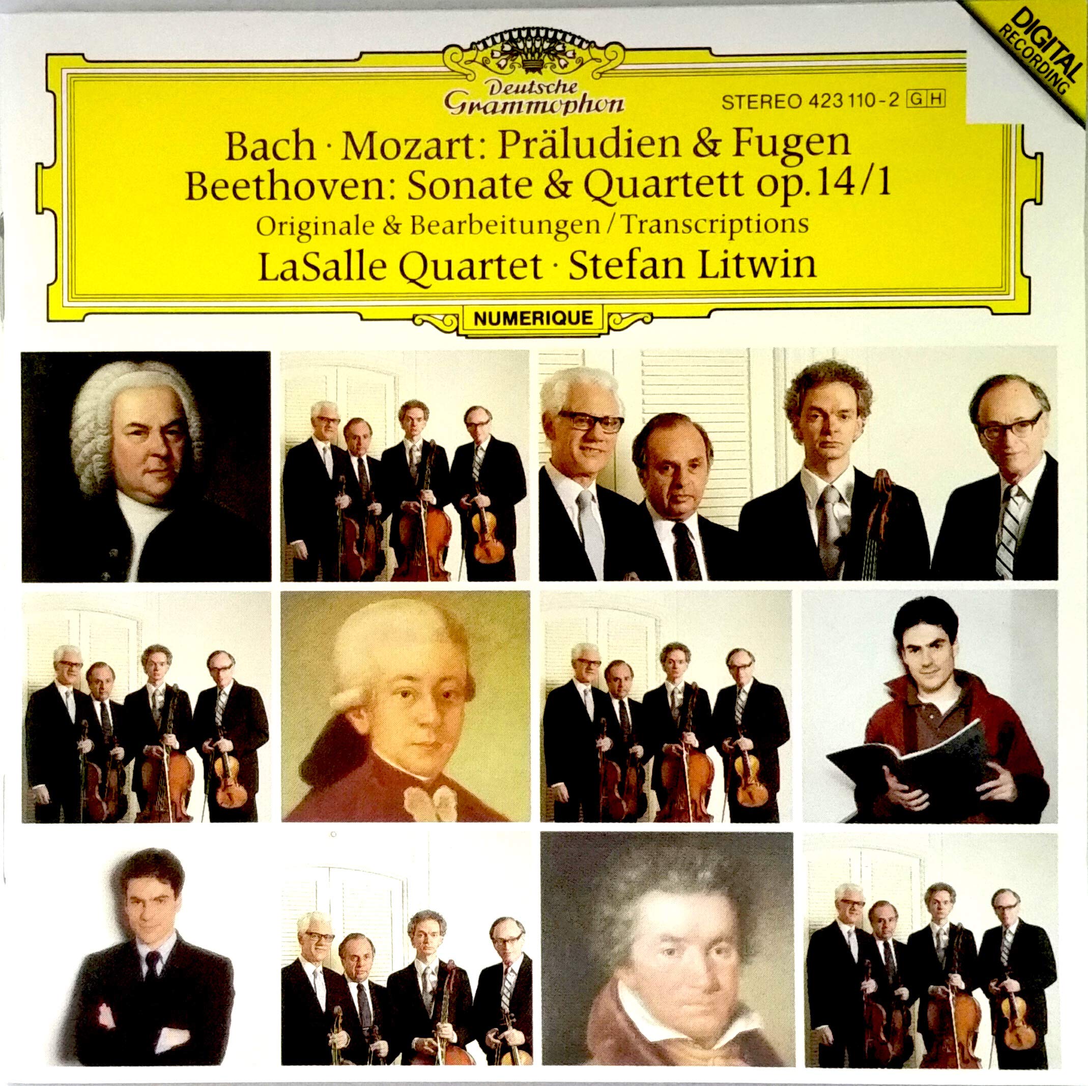 Beethoven/Mozart/Bach-Litwin-Sonates pour Piano