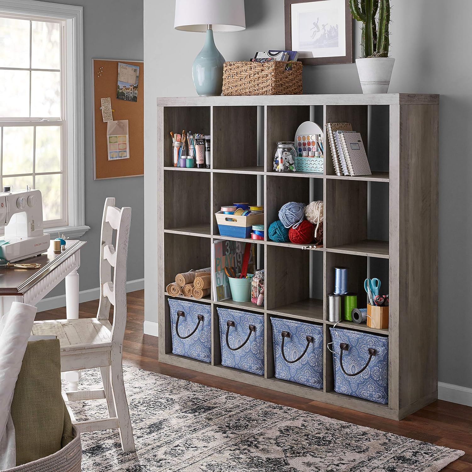 Amazon.com: Better Homes and Gardens Versatile 16-Cube Organizer in ...