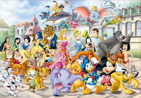 El puzzle Educa Cabalgata Disney de 200 piezas ofrece entretenimiento y desarrollo para niños.