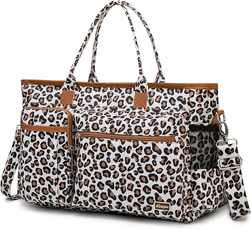 Rabjen Bolsa de mano para enfermera para el trabajo con funda acolchada para laptop de 15.6 pulgadas, bolsa de hombro para suministros médicos para