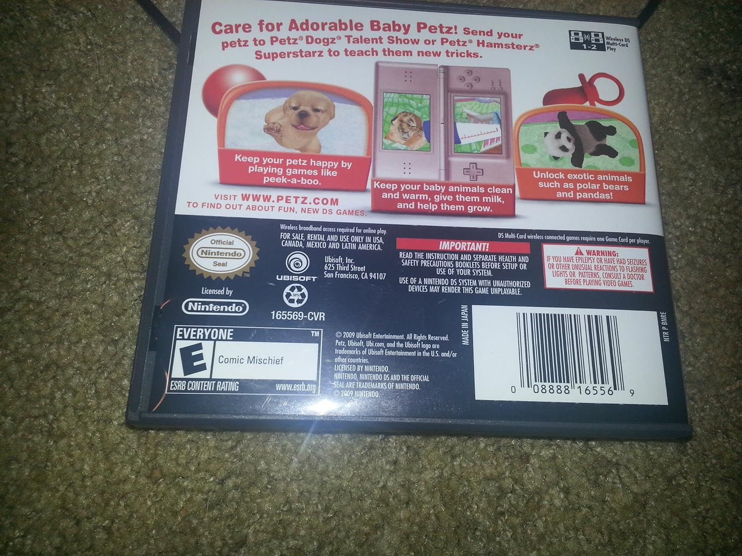 Petz Nursery - Nintendo DS