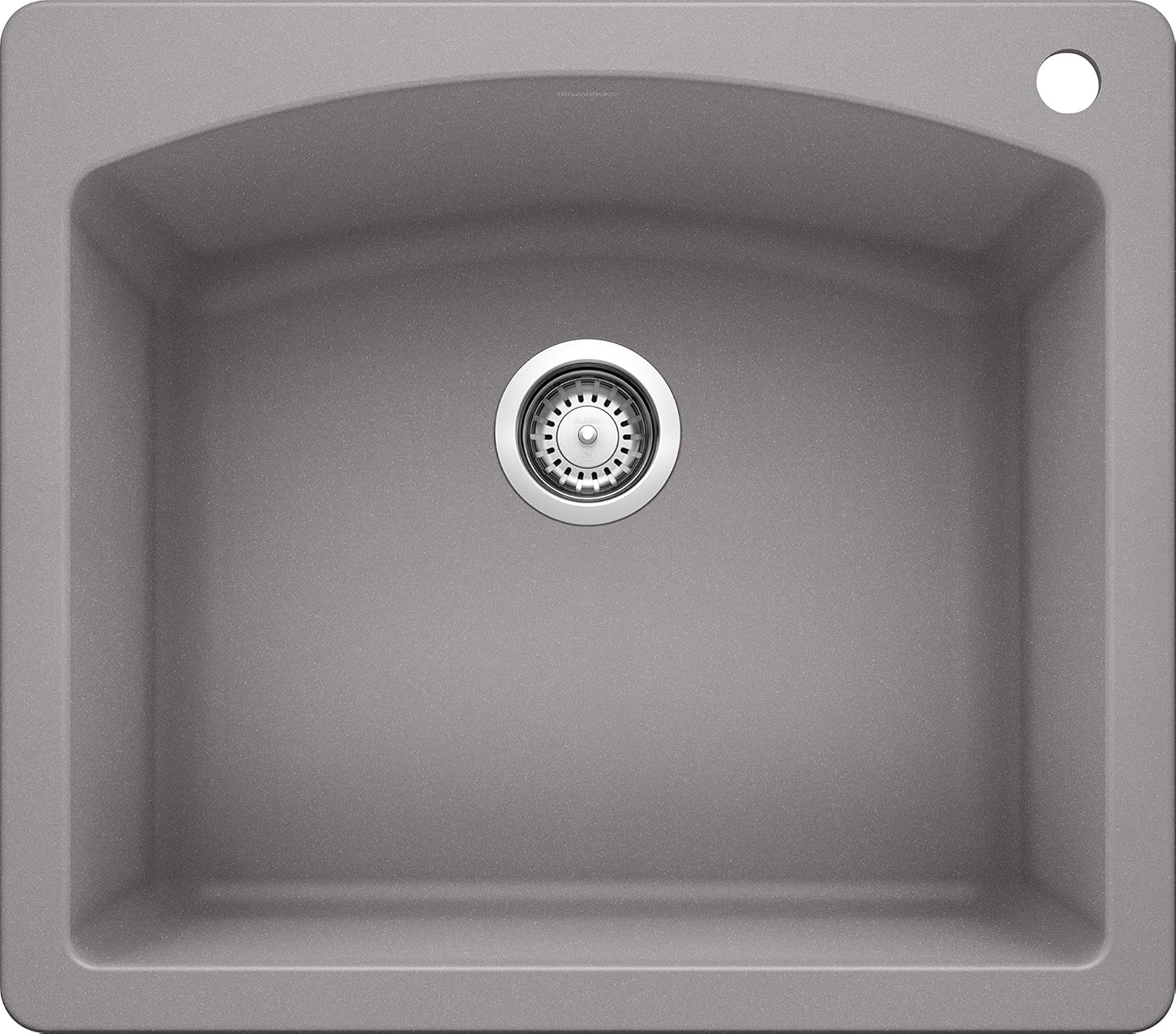 BLANCO, Café Brown 440208 DIAMOND SILGRANIT Drop-In or Undermount Kitchen Sink, 25" X 22"