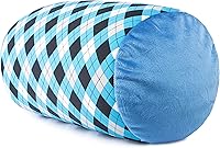 Vista 10 de Deluxe Comfort Mooshi Squish - Almohada de cama de microcuentas, 14 x 7 pulgadas, microperlas suaves y esponjosas, dieciocho divertidos