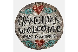 Stone Stepping Stone With Heartfelt Message - A Unique Gift for Your...