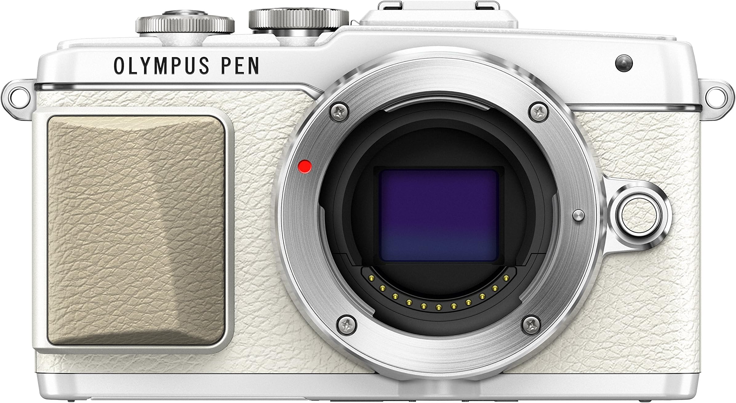 Olympus PEN E-PL7 Interchangeable Lens Camera - White (16.1MP) 3.0 inch Touchscreen LCD