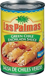Las Palmas Green Chile Enchilada Sauce, Mild, 10 Ounce
