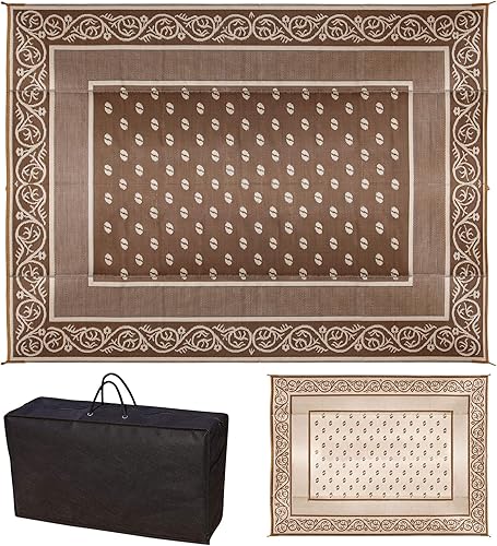 Miniatura 151 de SAND MINE Alfombras reversibles, alfombra de paja de plástico, alfombra de área moderna, alfombra de pavimento grande y alfombra para exteriores