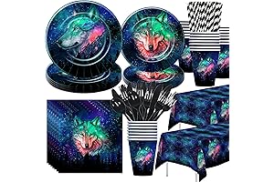Wolf Party Decorations Tableware - Adorn Your Celebrations with Unleashed Wildness