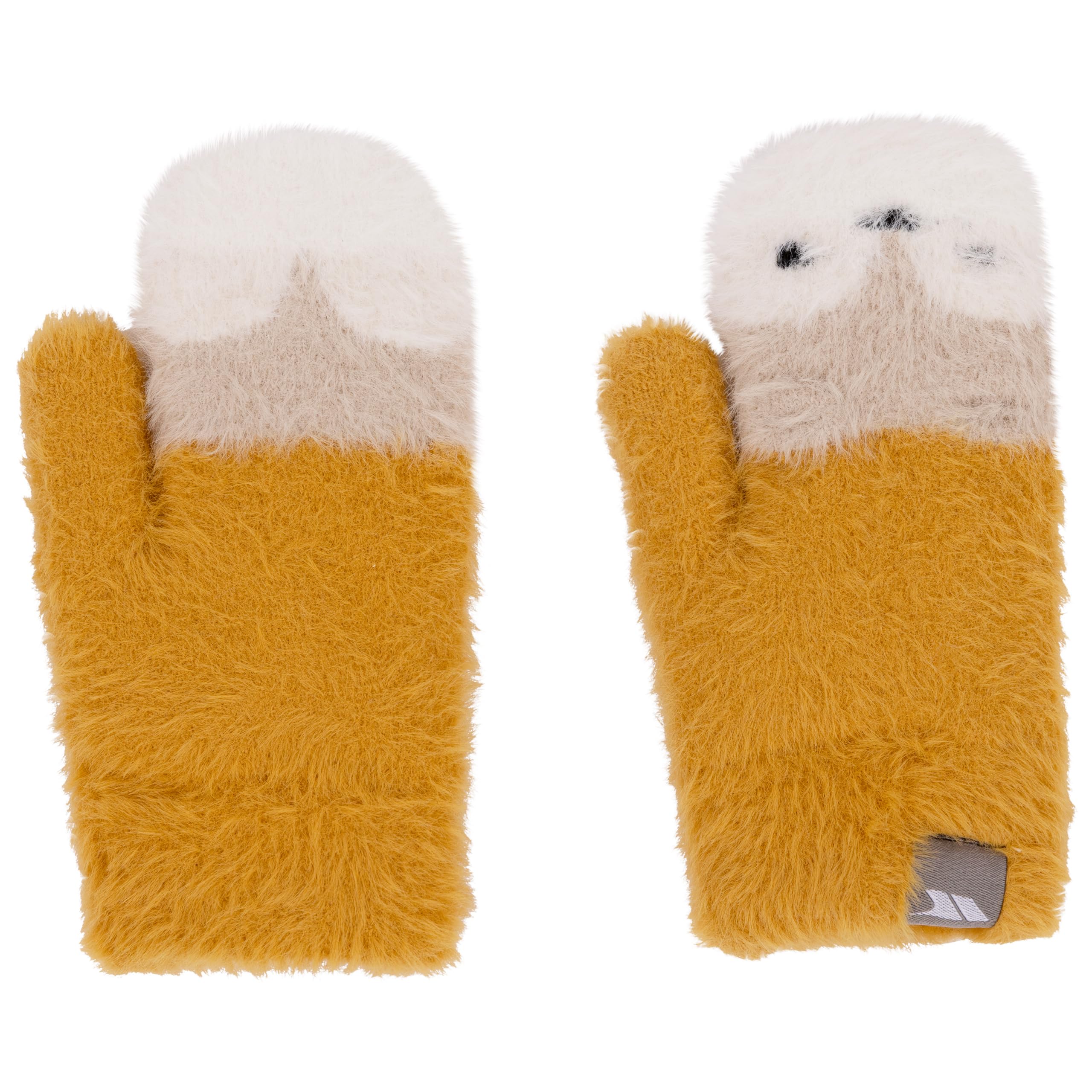 Trespass Unisex Honeybee (Multicoloured) Kid's Hillside Knitted Mitts Mittens, Size 5