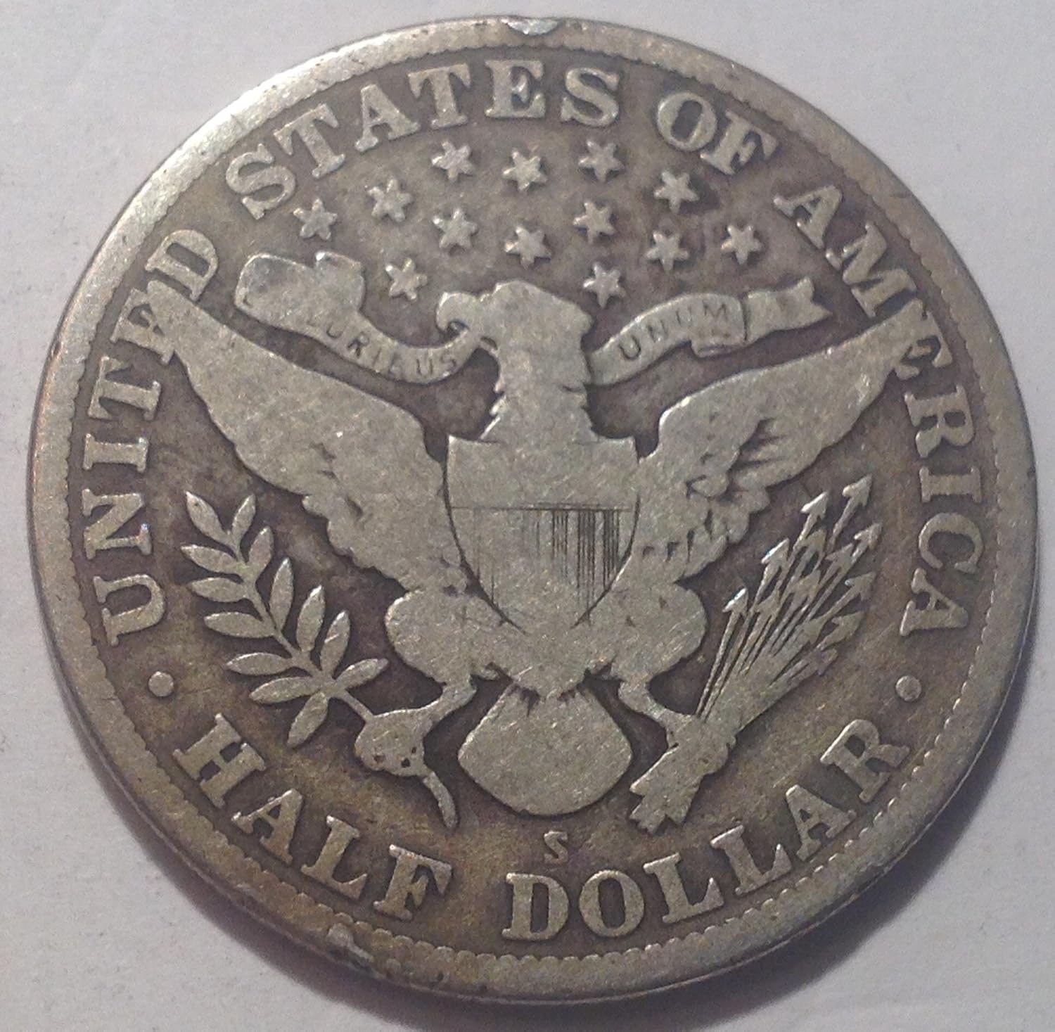 1912 D Barber Silver Half Dollar Seller Very Fine