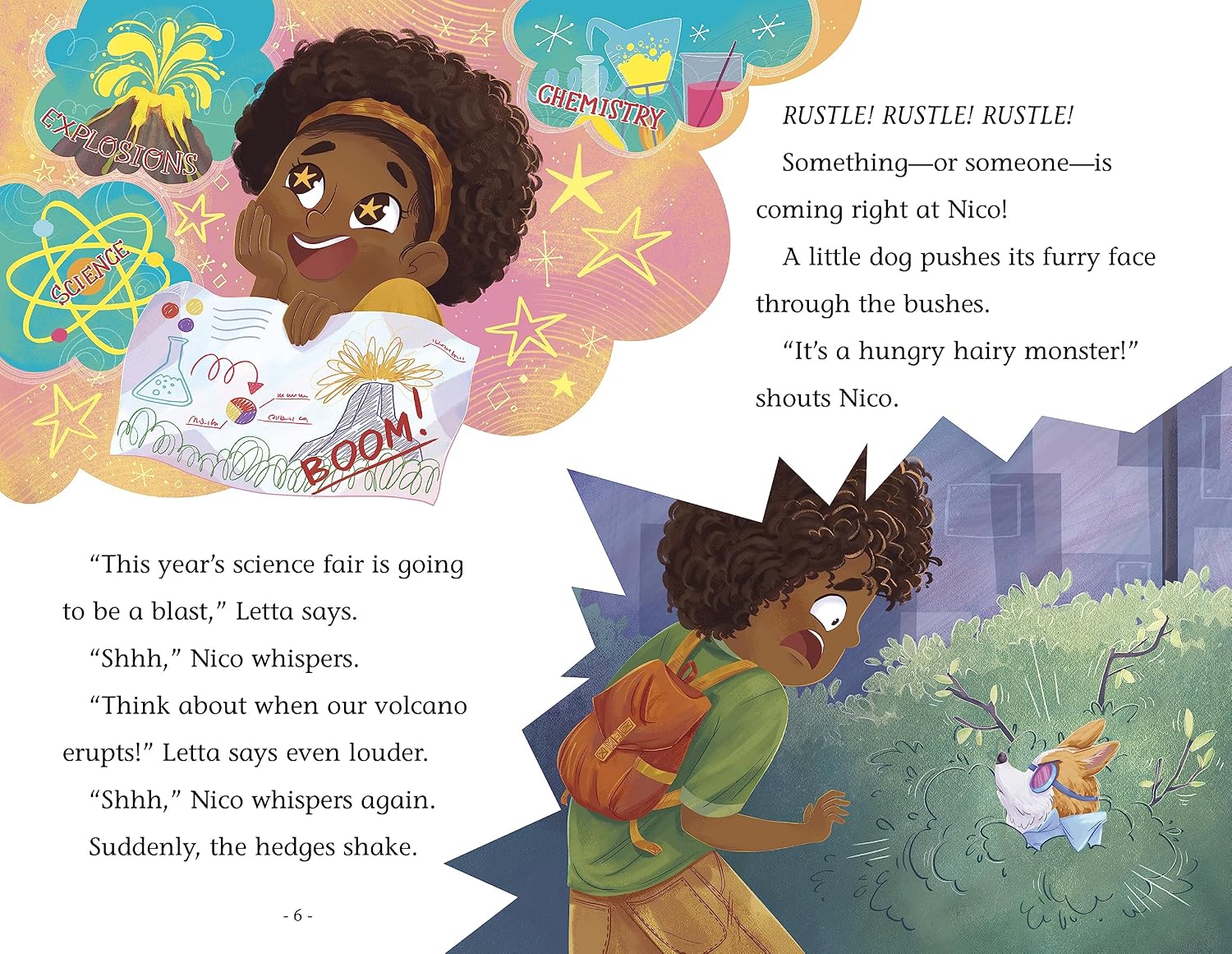 The Scary Science Fair (Boo Books)