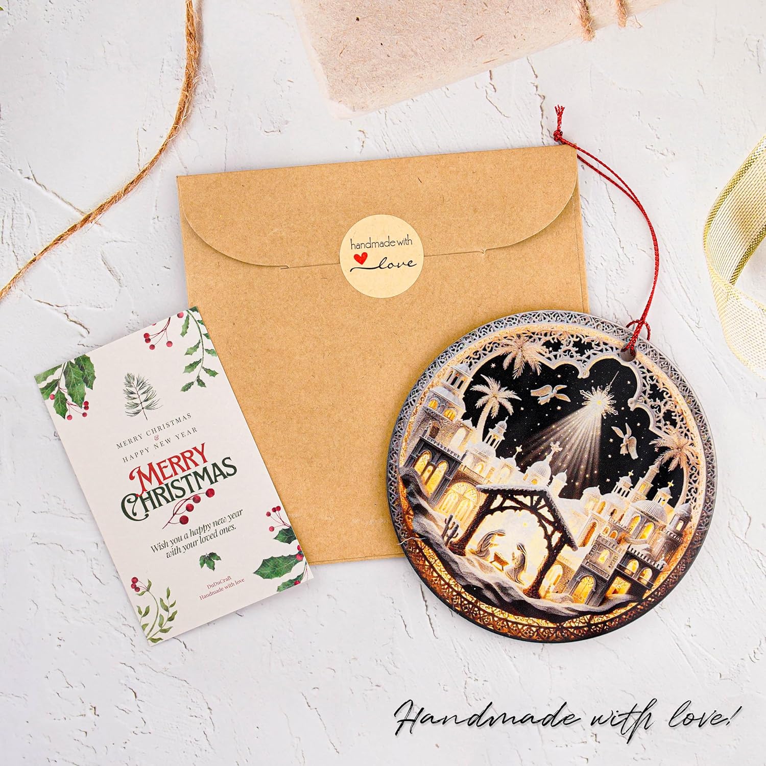 Christmas Ornament 2025 - Christian Christmas Ornaments - Religious Christmas Ornaments - Christmas Ornaments - Christian Christmas Decor - Christmass Decoration - Image 4