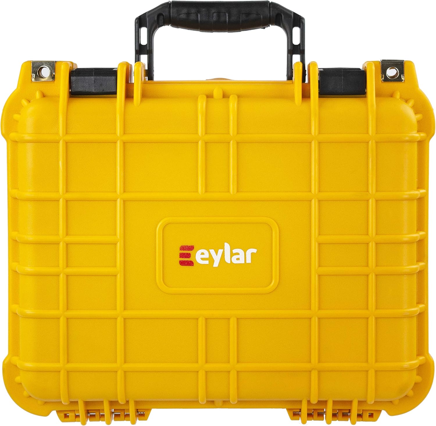 Eylar Protective Hard Case Water & Shock Proof w/Foam TSA Approved 13.37 inch 11.62 inch 6 inch Yellow