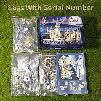 Boyorc Magic Castle Building Set, 2680PCS Creative Architecture Building Blocks Kit, Movie Collectible Model Gifts for Adults