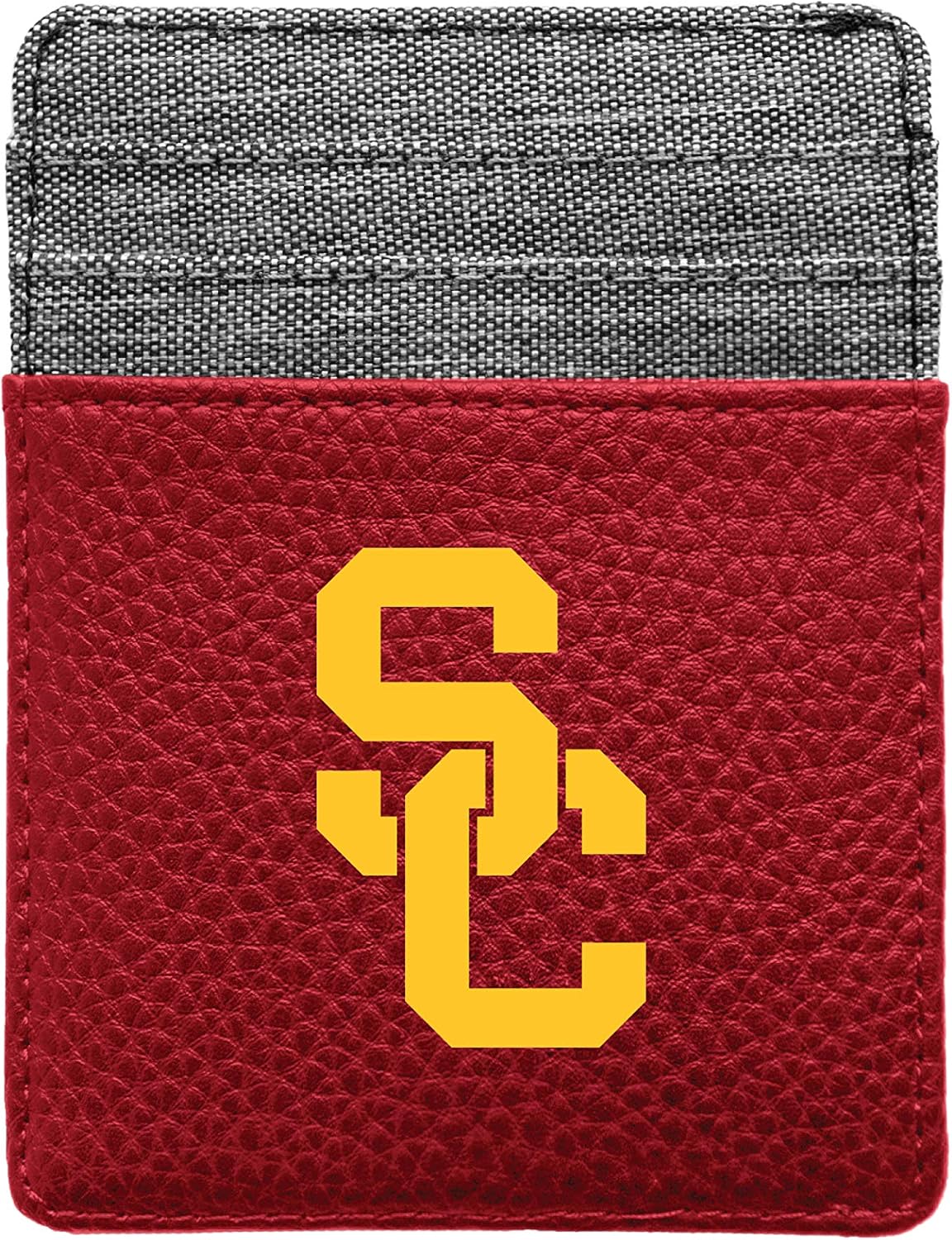 Littlearth NCAA unisex-adult Pebble Front Pocket Wallet