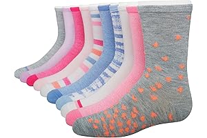 Girls Ultimate Fashion Crew Socks