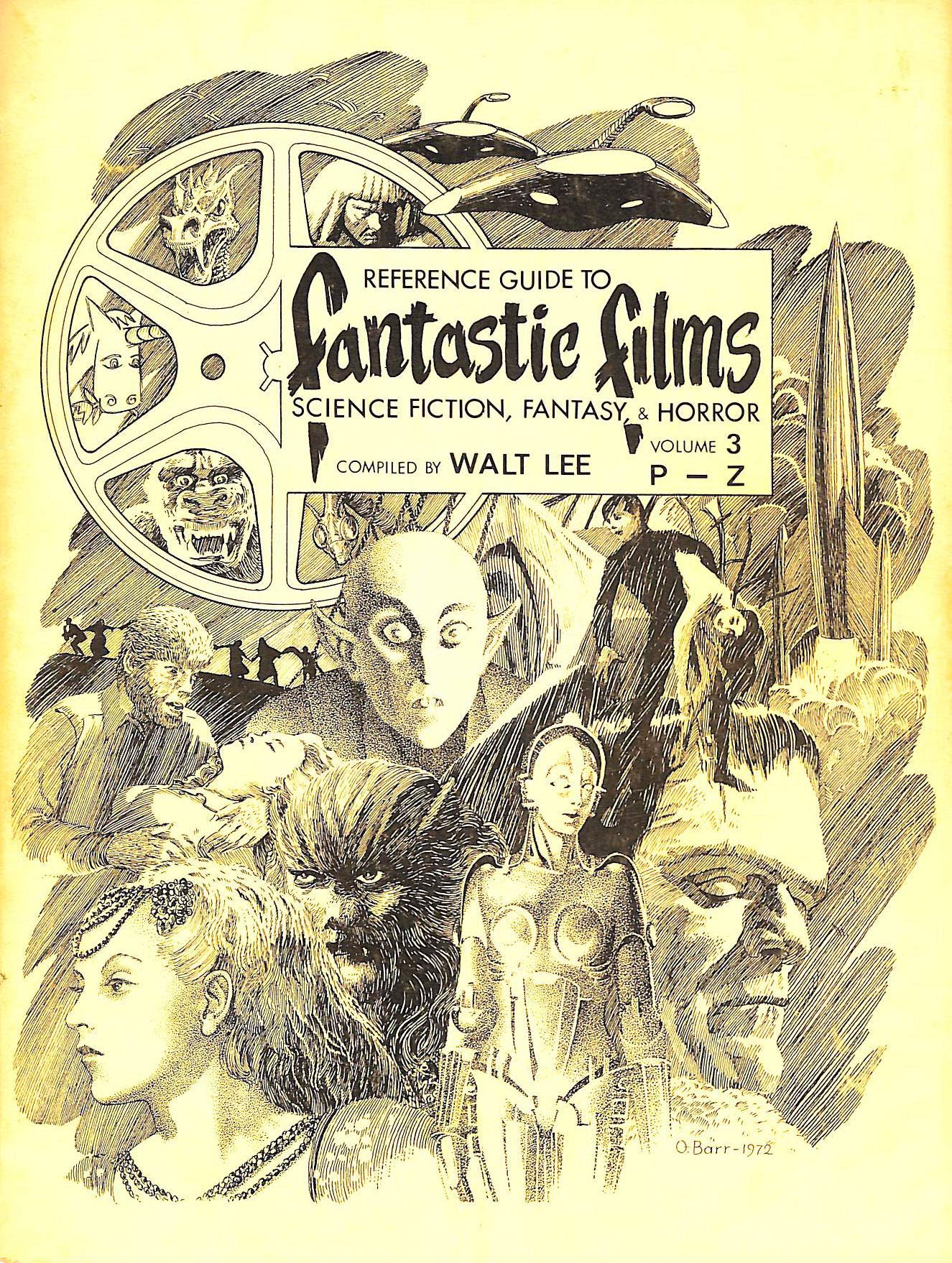 Cover of Reference Guide to Fantastic Films, Volume 3: P-Z