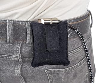 URSA Live Pouch: Premium Belt & Instrument Strap Pouch for Wireless Transmitters & Receivers. Quick and secure removal and attachment. Compatible with Line 6, Sennheiser, Shure & More (Medium)
