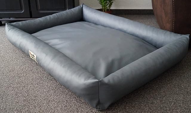 Cama para perros Hundebettenmanufaktur, sofá para dormir, de piel sintética, impecable