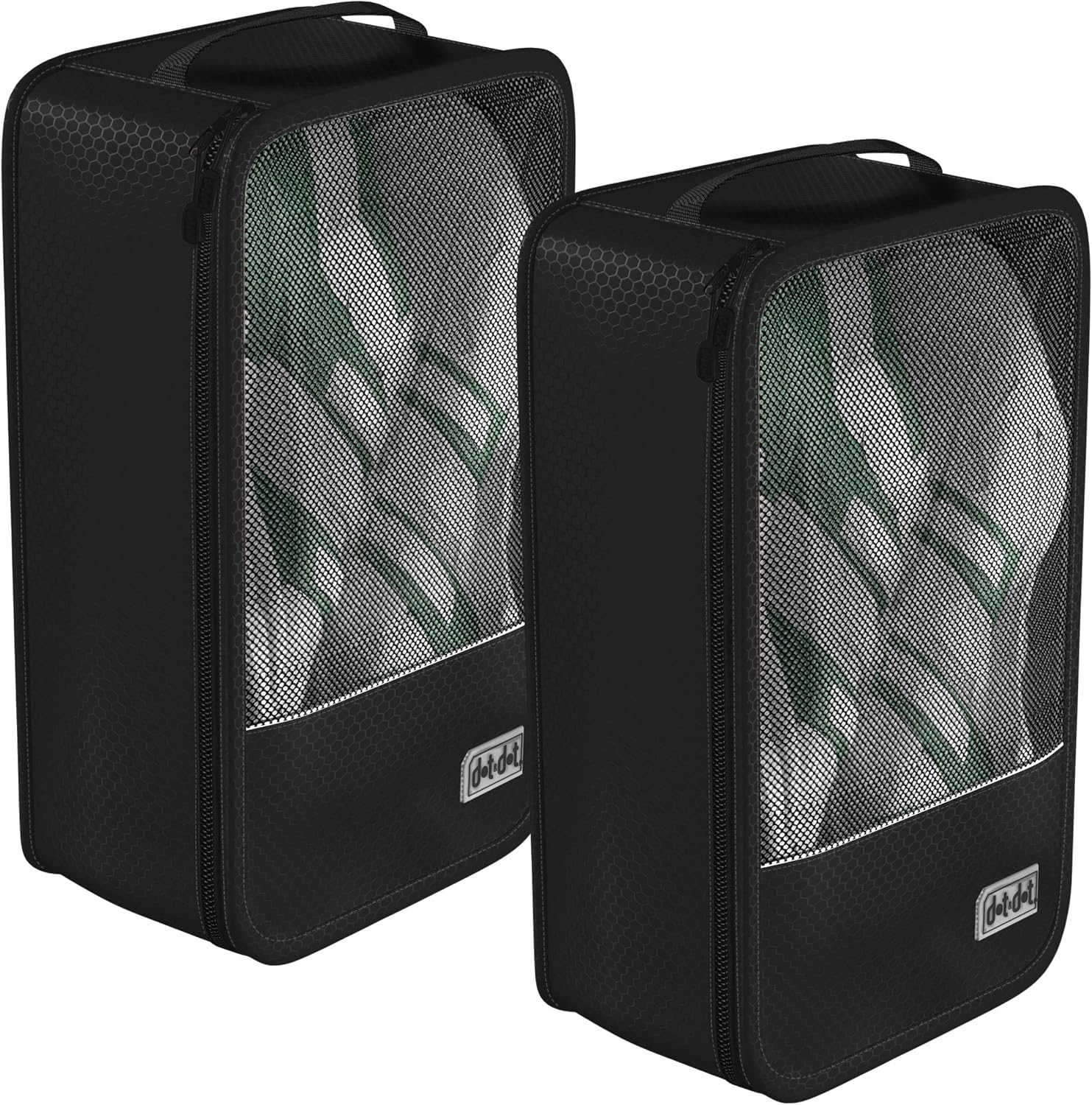 Shoe Bags for Men and Women - 2 pc Travel Shoe Bags