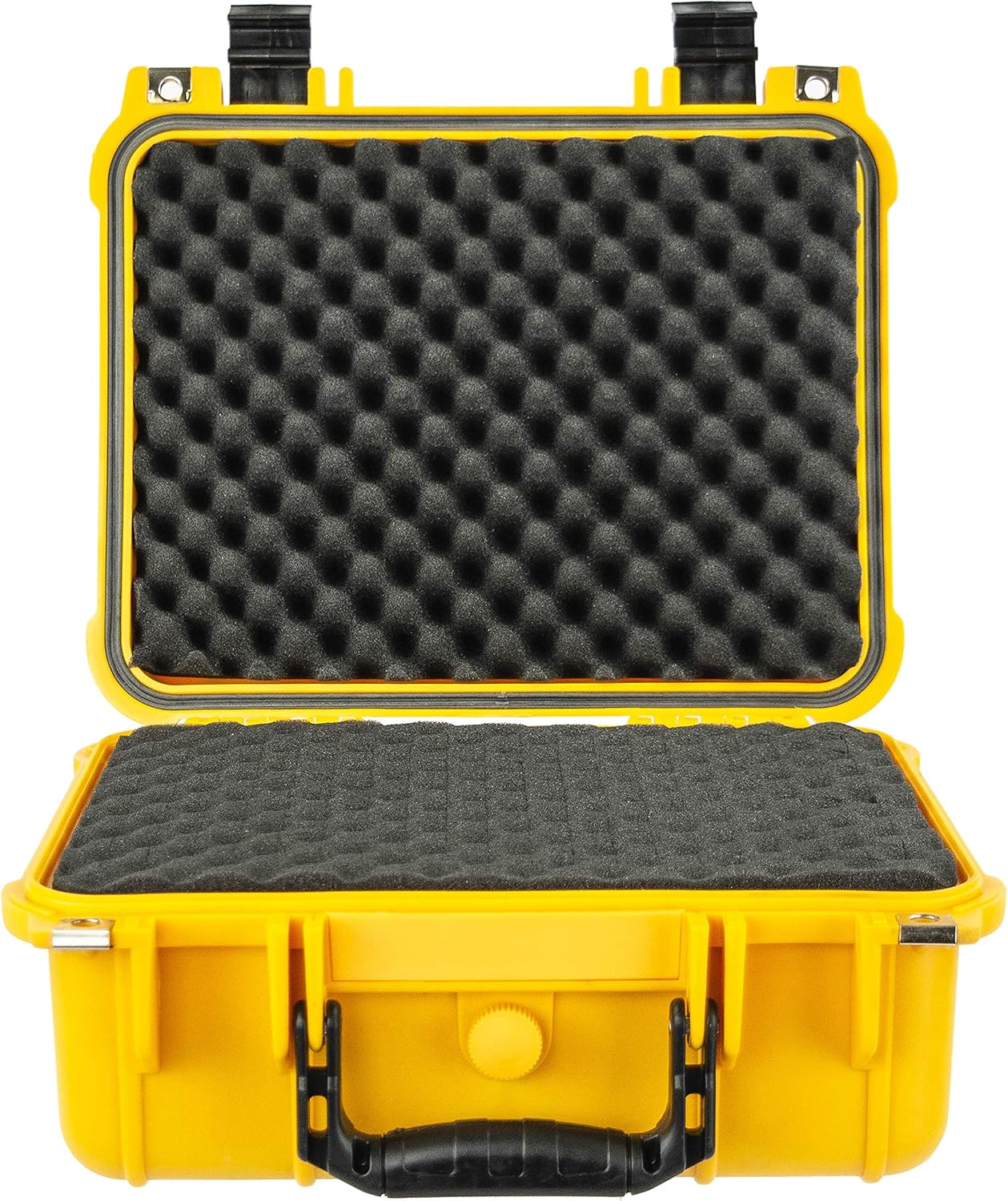 Eylar Protective Hard Case Water & Shock Proof w/Foam TSA Approved 13.37 inch 11.62 inch 6 inch Yellow