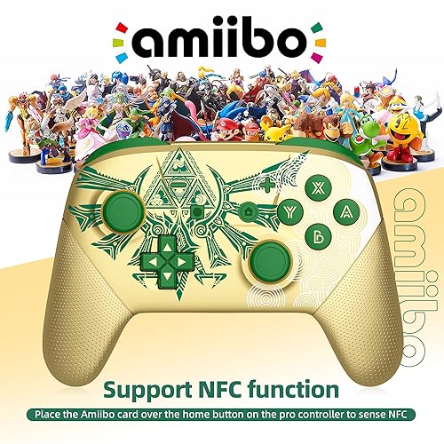 Miniatura 2 de Switch Pro Controller, Wireless Switch Controllers with Carrying Storage Case, Upgraded Gamepad Switch Remote Replacement for Switch Controller