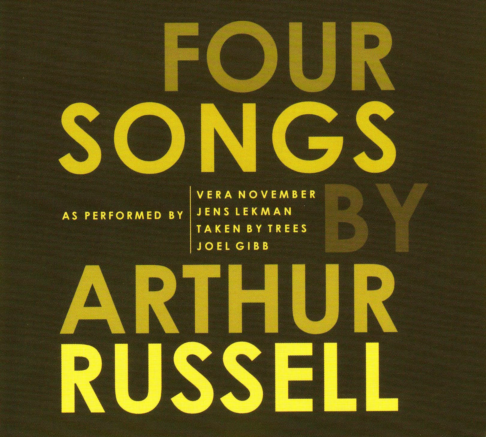 VARIOUS - FOUR SONGS BY ARTHUR RUSSELL [Audio CD] VARIOUS