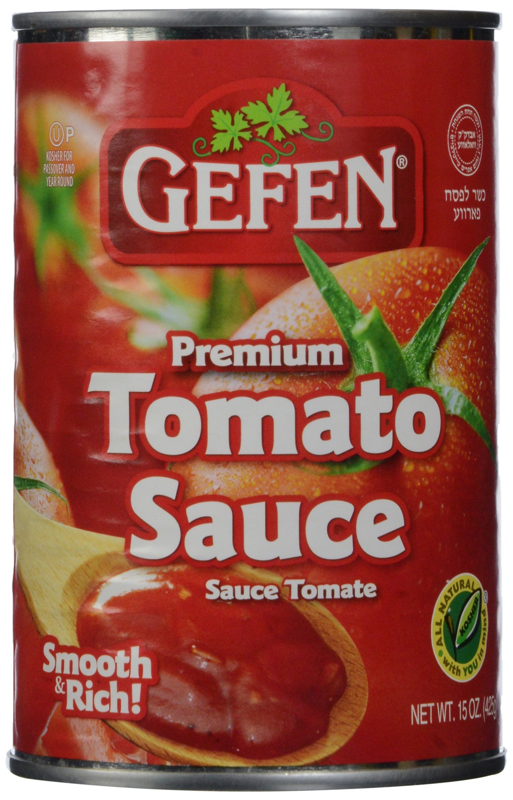 Gefen Tomato Sauce, Premium, 15 oz
