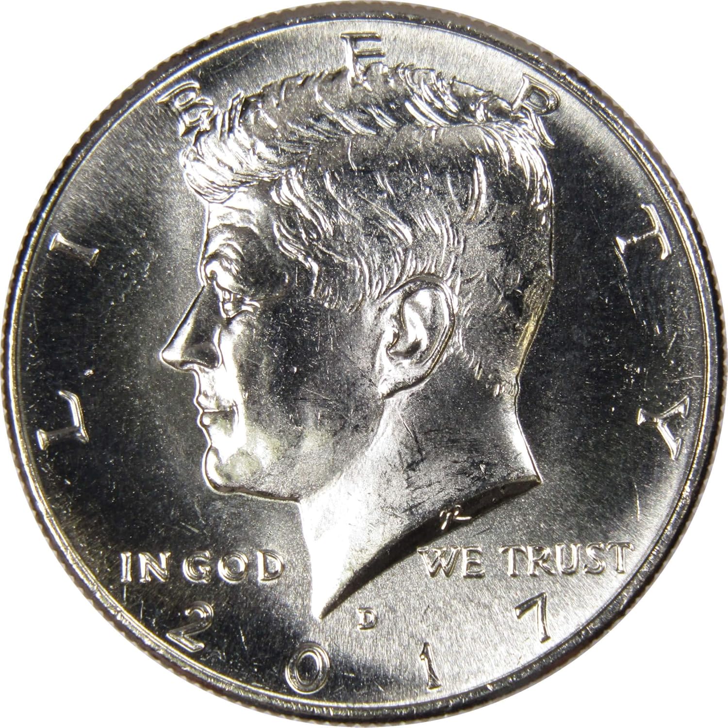 2017 D Kennedy Half Dollar BU Uncirculated Mint State 50c US Coin Collectible Thumbnail